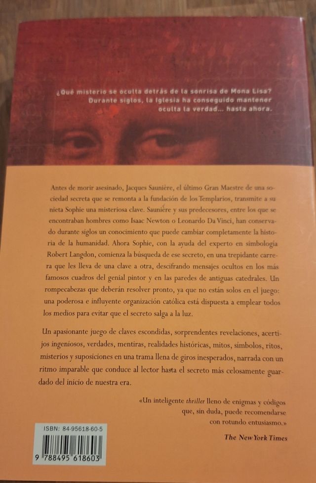 El código da Vinci,  Dan Brown