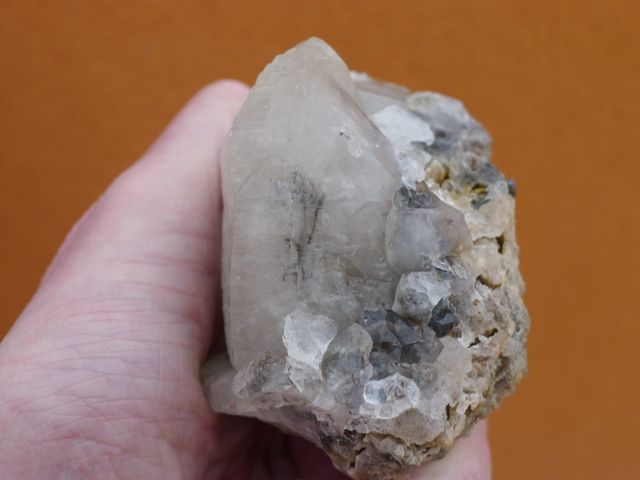 Quarzo Teton, Mina caton, 7,5 x 7 cm