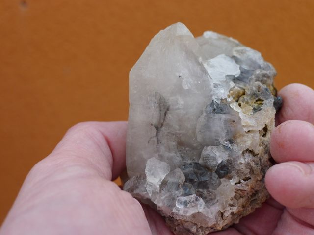 Quarzo Teton, Mina caton, 7,5 x 7 cm