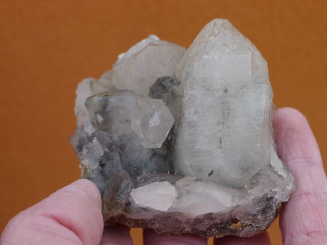 Quarzo Teton, Mina caton, 7,5 x 7 cm