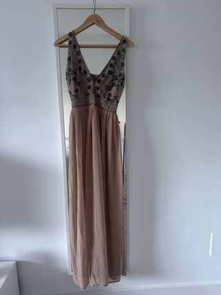 Vestido fiesta pedreria