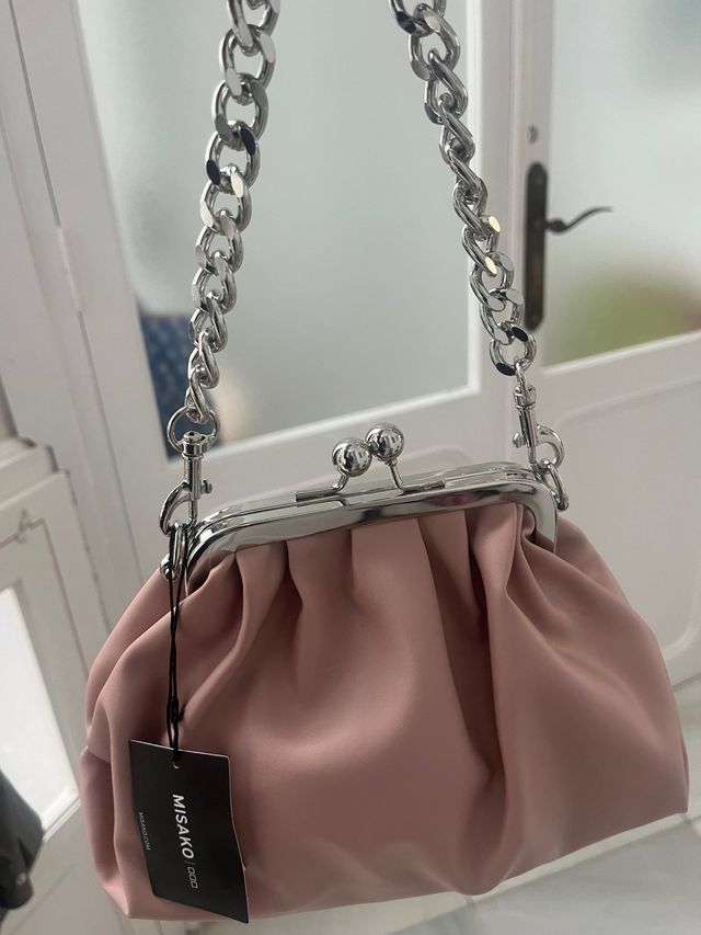 Bolso rosa palo Misako