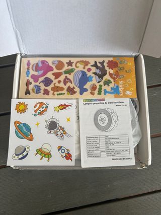 Proyector estrellas galaxia . Luz nocturna