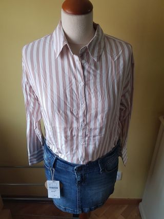 Lote camisa talla S y falda talla 40