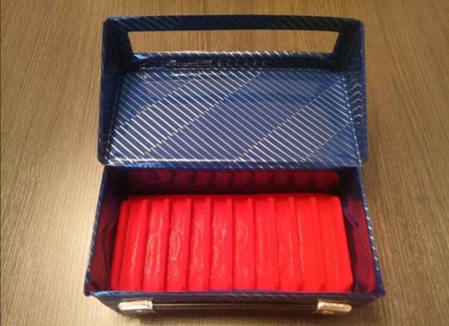 Antiguo Estuche - Caja Cassettes Retro