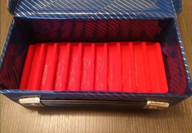 Antiguo Estuche - Caja Cassettes Retro