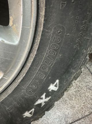Llantas patrol GR y61