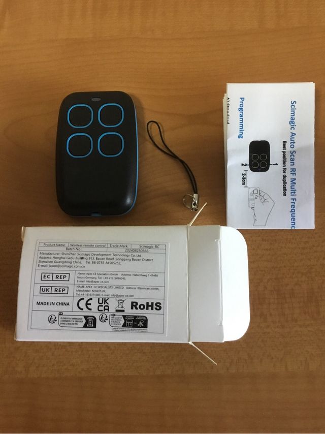 Mando a distancia multi frecuencia duplicador