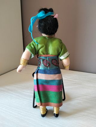 Bambolina in ceramica - Birmania