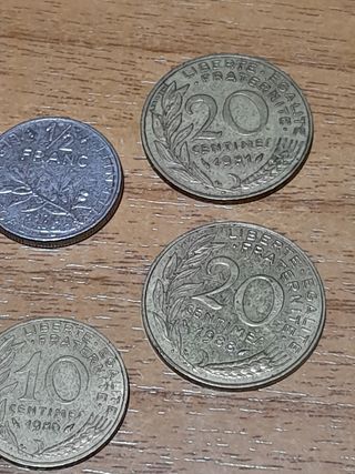 LOTTO DI 7 MONETE FRANCESI