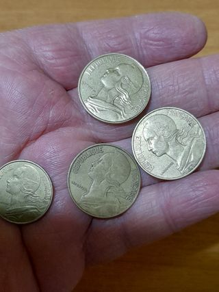 LOTTO DI 7 MONETE FRANCESI