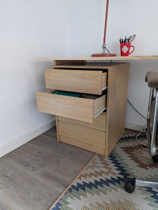 Cajonera Color Roble