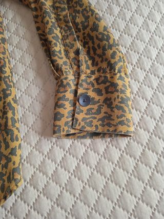 Camisa leopardo mulher