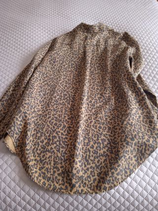 Camisa leopardo mulher