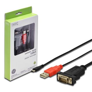 Conversor USB-MicroB 2.0 a 1 puerto rs232