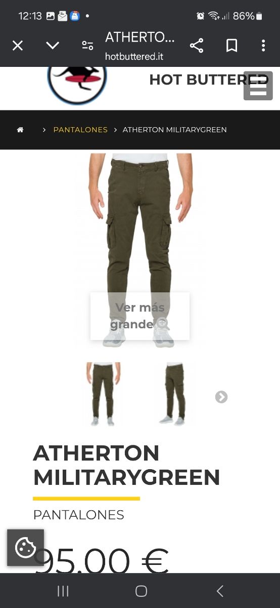 Pantalones Hot Buttered con etiqueta T52