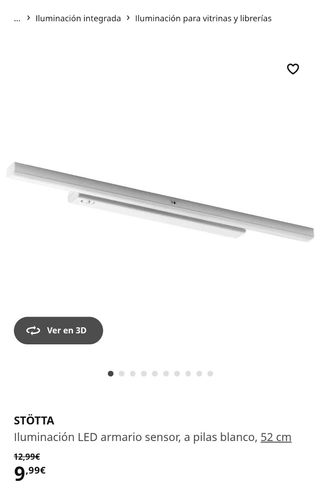 Ikea Iluminación LED armario
