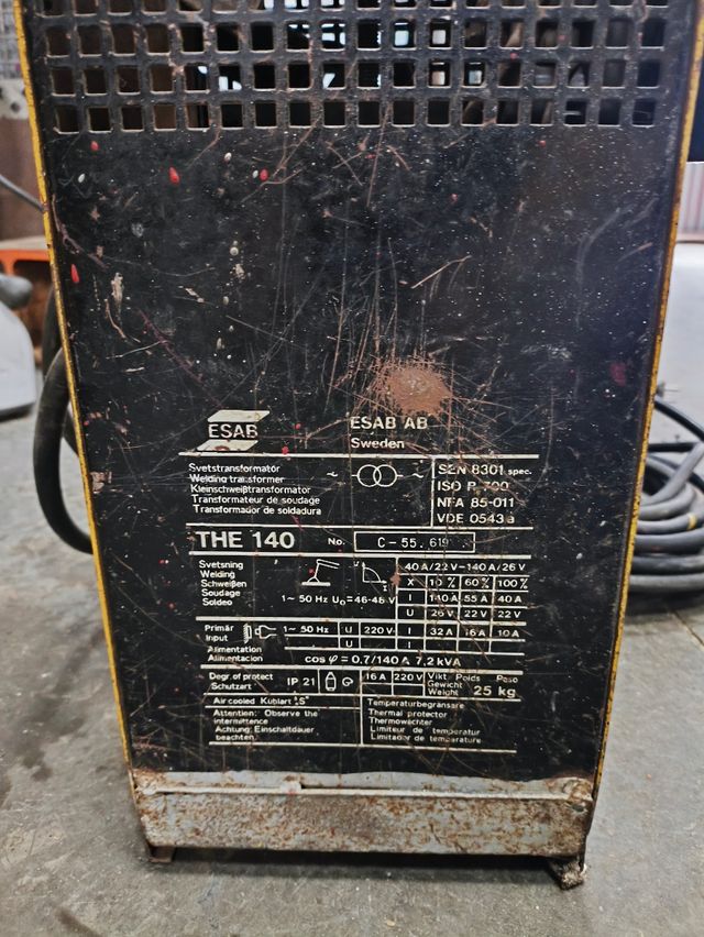Grupo soldadura 140 Amperios