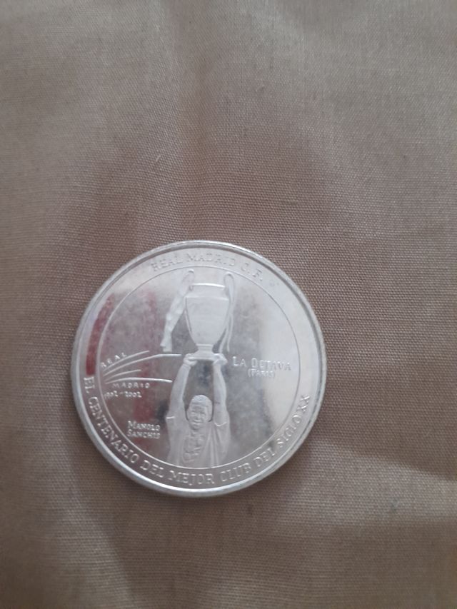 Medalla de plata Real Madrid
