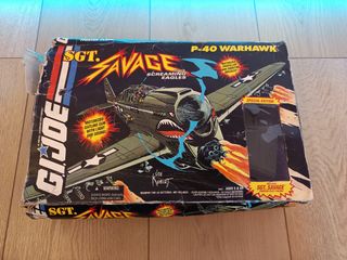 Gi Joe Sgt. Savage P-40 Warhawk-1994 de segunda mano por 189 EUR