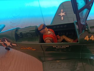 Gi Joe Sgt. Savage P-40 Warhawk-1994 de segunda mano por 189 EUR