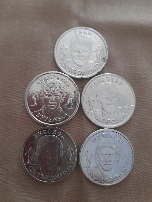 Fichas de la selección Española