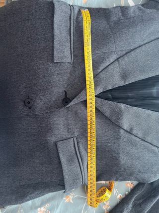 Americana con solapa forrada Blanco