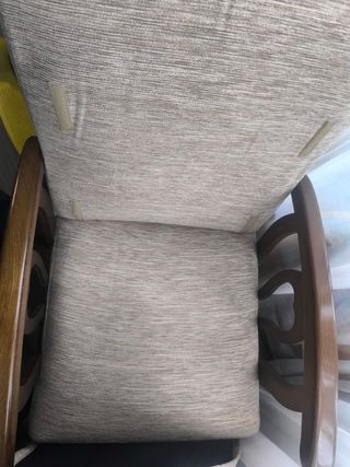 Mecedora sillón madera 