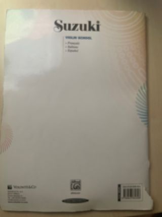 SUZUKI Escuela 1º para Violin