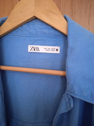 Camisola tipo denim azul