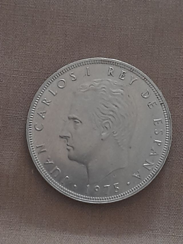 Moneda 100 Pstas J.Carlos I