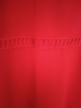 Vestido vermelho Cortefiel XL