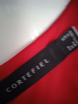 Vestido vermelho Cortefiel XL