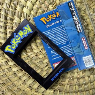 POKEMON EDICION AZUL “CAJA PERSONALIZADA”