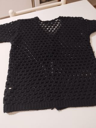 Cardigan corto maniche corte