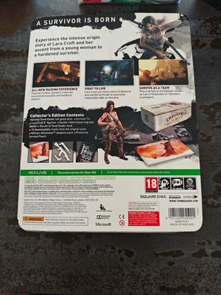 Tomb Raider coleccionista Xbox 