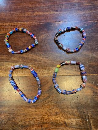 pulsera millefiori