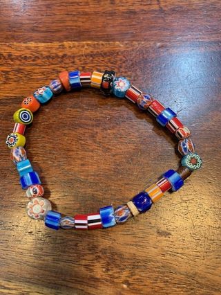 pulsera millefiori