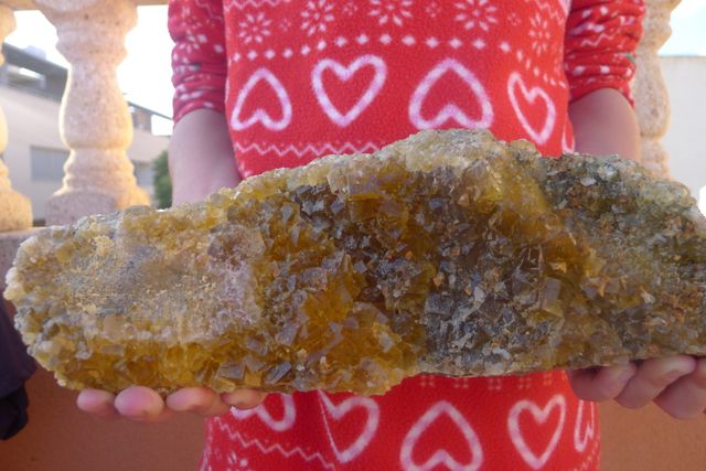 Fluorite - Dolomite, Moscona, Asturie, 31 x 10 cm