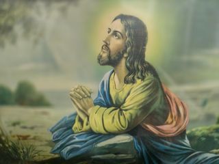 Cuadro Jesús orando en el huerto REBAJADO