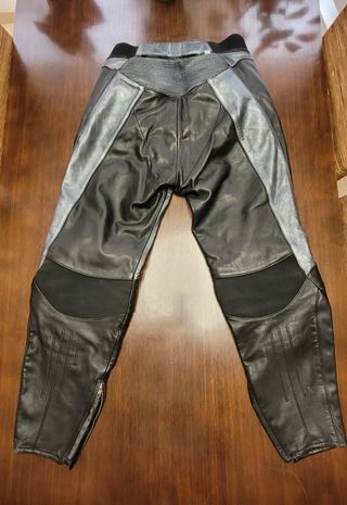 Pantalon moto de cuero