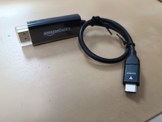 Adaptador de cable USB-C a HDMI sin abrir
