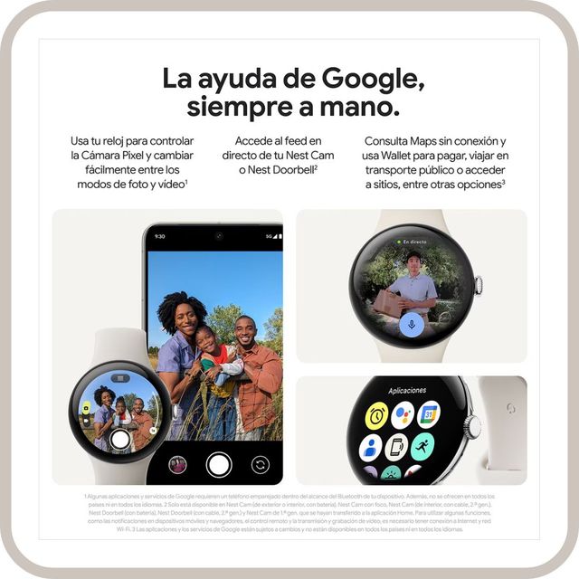!!️OFERTA!!️ Google Pixel Watch 3 + Buds Pro 2