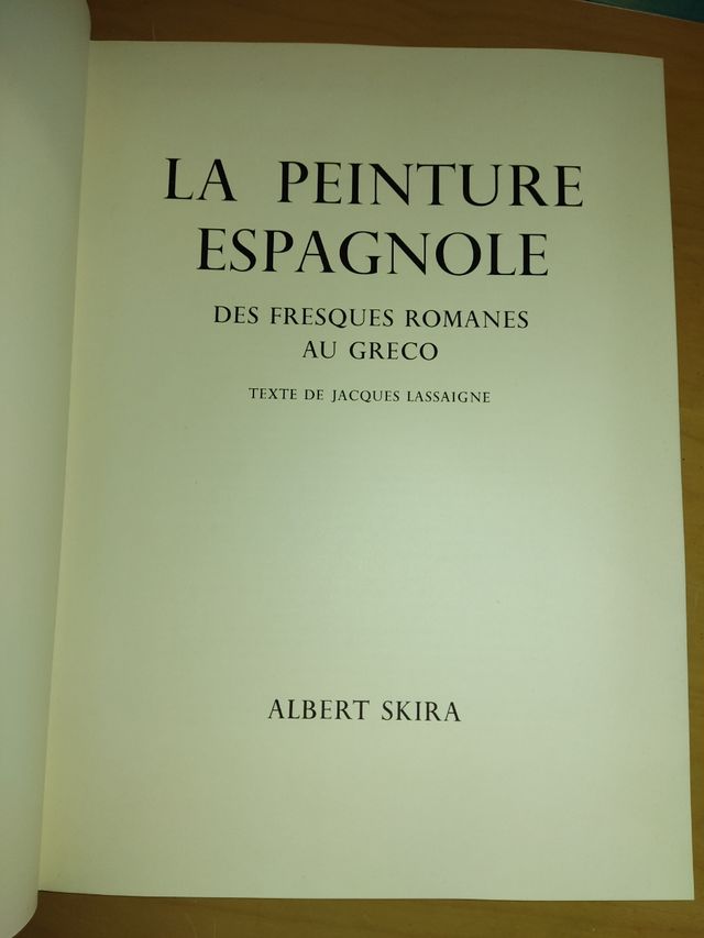 Libros La Peinture Espagnole