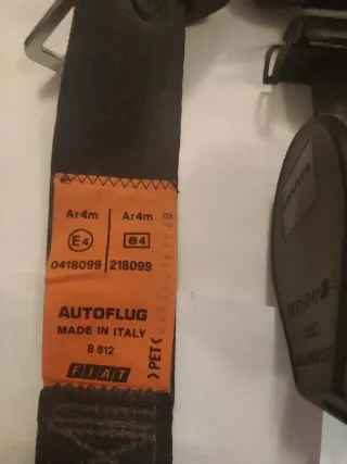 Cinturónes de seguridad de coche, furgoneta, etc.