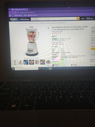 Batidora de Vaso Oster OBL167X – 450W, 8 Velocidad