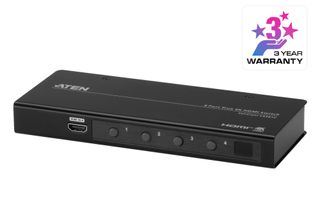 Conmutador 4x1 HDMI 4k REAL de 4 puertos ATEN VS48