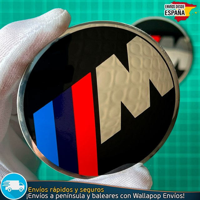 X2 Emblemas M BMW 70mm Motos GS GT XR Carenado