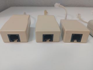LOTE 5 FILTROS DSL - TELÉFONO - MODEM - ROUTER