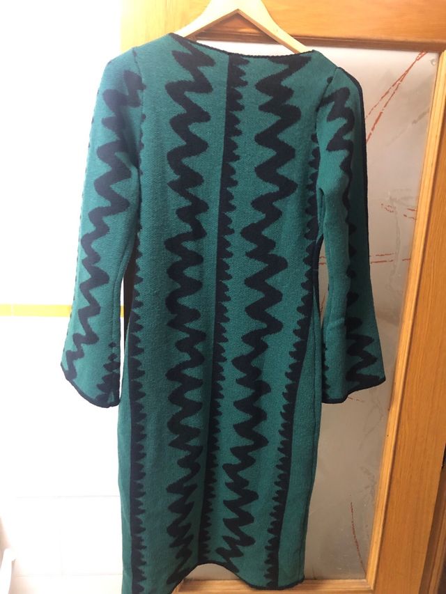 Vestido de punto ajustado T L